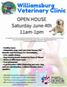 Williamsburg Veterinary Clinic Open House