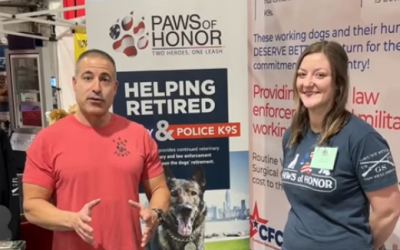 Paw Power Nutrition Chooses Paws of Honor for December Donation